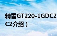 精雷GT220-1GDC2（关于精雷GT220-1GDC2介绍）