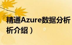 精通Azure数据分析（关于精通Azure数据分析介绍）