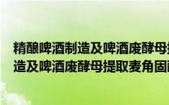 精酿啤酒制造及啤酒废酵母提取麦角固醇（关于精酿啤酒制造及啤酒废酵母提取麦角固醇介绍）