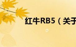 红牛RB5（关于红牛RB5介绍）