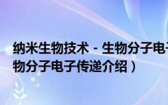 纳米生物技术－生物分子电子传递（关于纳米生物技术－生物分子电子传递介绍）