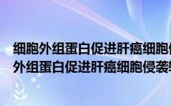 细胞外组蛋白促进肝癌细胞侵袭转移的分子机制（关于细胞外组蛋白促进肝癌细胞侵袭转移的分子机制介绍）