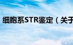 细胞系STR鉴定（关于细胞系STR鉴定介绍）