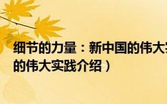 细节的力量：新中国的伟大实践（关于细节的力量：新中国的伟大实践介绍）