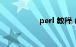 perl 教程（perl exe）