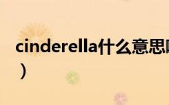 cinderella什么意思啊（cinderella什么意思）