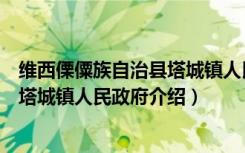 维西傈僳族自治县塔城镇人民政府（关于维西傈僳族自治县塔城镇人民政府介绍）