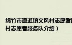 绵竹市遵道镇文风村志愿者服务队（关于绵竹市遵道镇文风村志愿者服务队介绍）