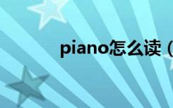 piano怎么读（piano的意思）