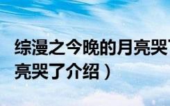 综漫之今晚的月亮哭了（关于综漫之今晚的月亮哭了介绍）