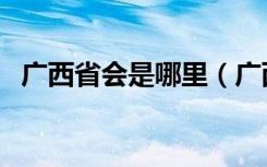 广西省会是哪里（广西的省会是哪个城市）