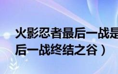 火影忍者最后一战是第几集（鸣人vs佐助最后一战终结之谷）