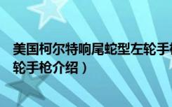 美国柯尔特响尾蛇型左轮手枪（关于美国柯尔特响尾蛇型左轮手枪介绍）