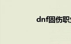 dnf固伤职业（dnf g）