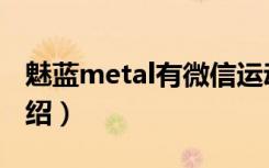 魅蓝metal有微信运动功能吗（魅蓝metal介绍）