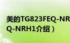 美的TG823FEQ-NRH1（关于美的TG823FEQ-NRH1介绍）