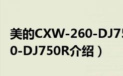 美的CXW-260-DJ750R（关于美的CXW-260-DJ750R介绍）