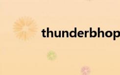 thunderbhoplatform是什么