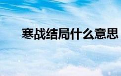 寒战结局什么意思（影片讲述了什么）