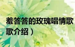 羞答答的玫瑰唱情歌（关于羞答答的玫瑰唱情歌介绍）