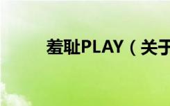 羞耻PLAY（关于羞耻PLAY介绍）