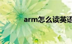 arm怎么读英语（arm的意思）