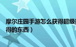 摩尔庄园手游怎么获得超级拉姆（摩尔庄园超级拉姆可以获得的东西）