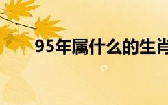 95年属什么的生肖（95年属啥生肖）