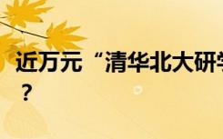 近万元“清华北大研学游”，变成与校门拍照？