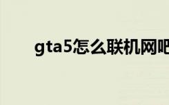 gta5怎么联机网吧（gta5怎么联机）