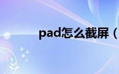 pad怎么截屏（ipad怎么截图）