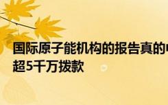 国际原子能机构的报告真的中立吗？日本被曝一年给该机构超5千万拨款