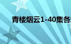 青楼烟云1-40集各集内容简介（青楼）