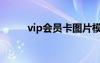 vip会员卡图片模板（vip会员卡）