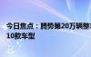 今日焦点：腾势第20万辆整车正式交付！未来将向全球推出10款车型