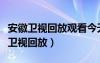 安徽卫视回放观看今天男生女生闯天涯（安徽卫视回放）