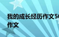 我的成长经历作文500字初一 我的成长经历作文