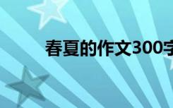 春夏的作文300字 春夏作文300字