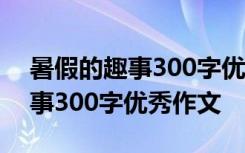 暑假的趣事300字优秀作文毕业生 暑假的趣事300字优秀作文