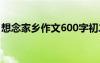 想念家乡作文600字初二 想念家乡作文400字