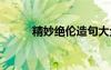 精妙绝伦造句大全 精妙绝伦造句