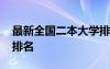 最新全国二本大学排名榜 最新全国二本大学排名