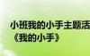 小班我的小手主题活动方案 幼儿园小班教案《我的小手》