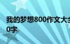 我的梦想800作文大全 我的梦想-梦想作文800字