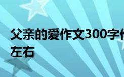 父亲的爱作文300字作文 父亲的爱作文500字左右