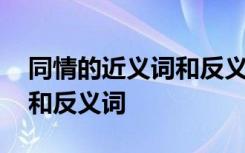 同情的近义词和反义词怎么写 同情的近义词和反义词