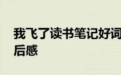 我飞了读书笔记好词好句好段 《我飞了》读后感