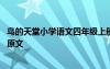 鸟的天堂小学语文四年级上册 四年级上册《鸟的天堂》课文原文