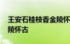 王安石桂枝香金陵怀古拼音 王安石桂枝香金陵怀古