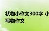 状物小作文300字 小学状物作文400字-小学写物作文